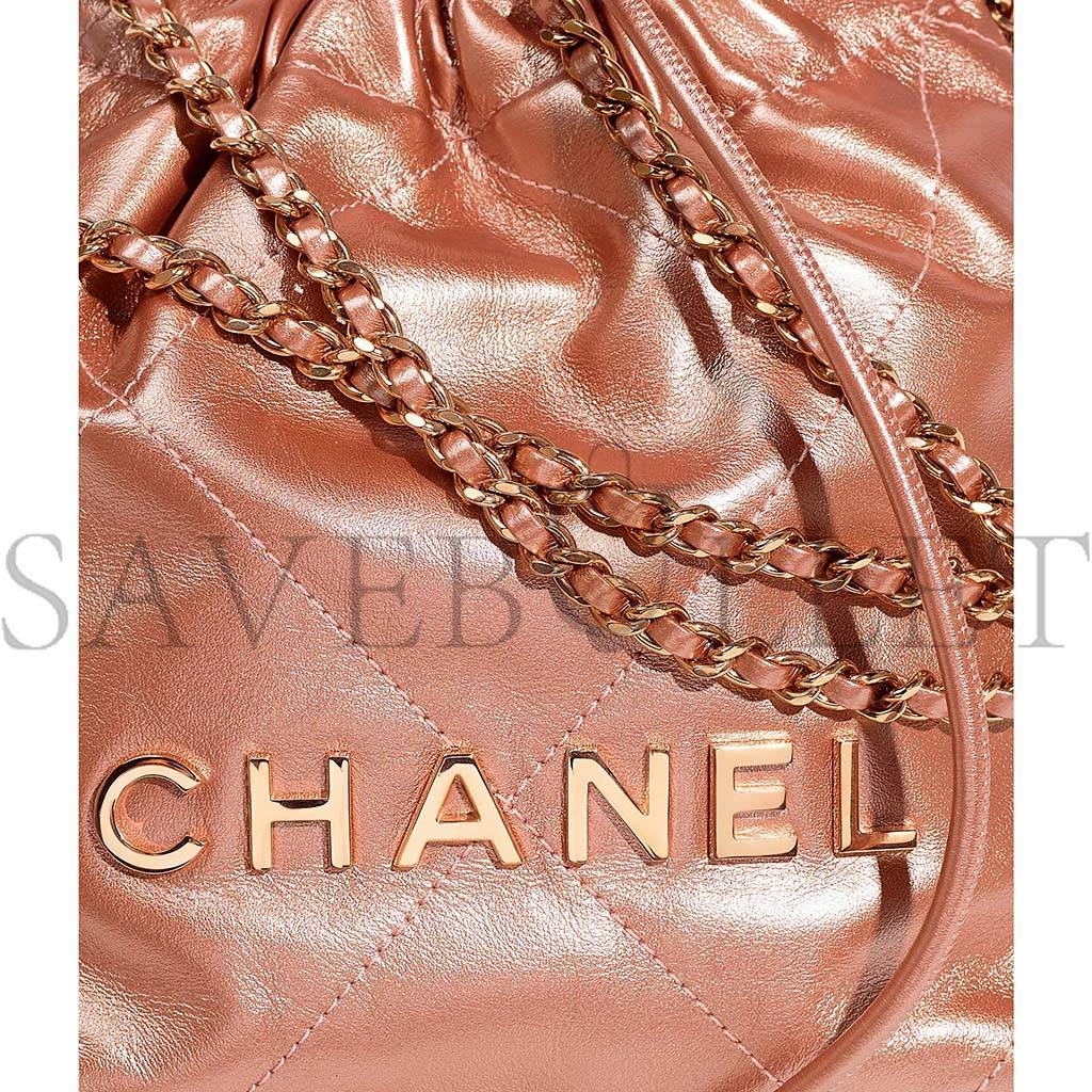 Ch*el 22 mini handbag as3980 b10691 nn728 (20*19*6cm)